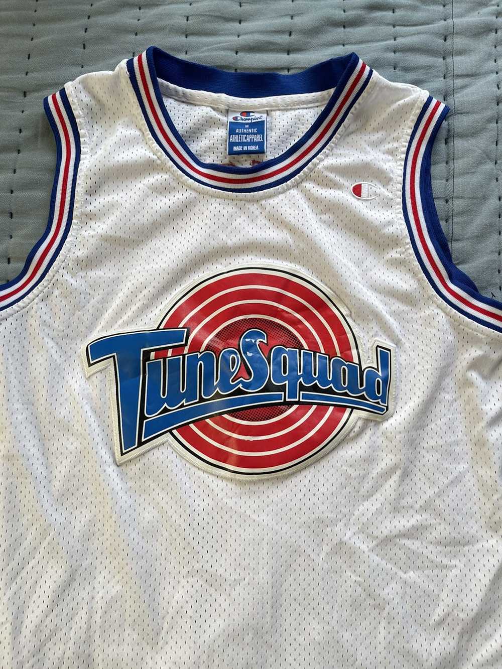 Champion × Vintage Vintage Tunesquad Jersey Space… - image 5