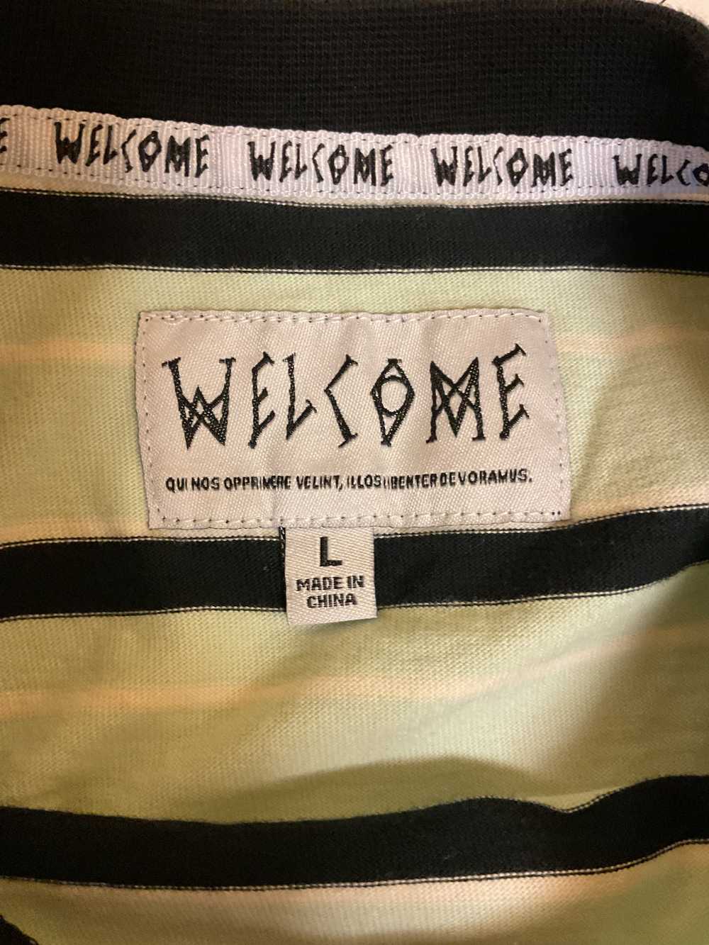 Welcome Skateboards Welcome Striped Skate Tee - image 2