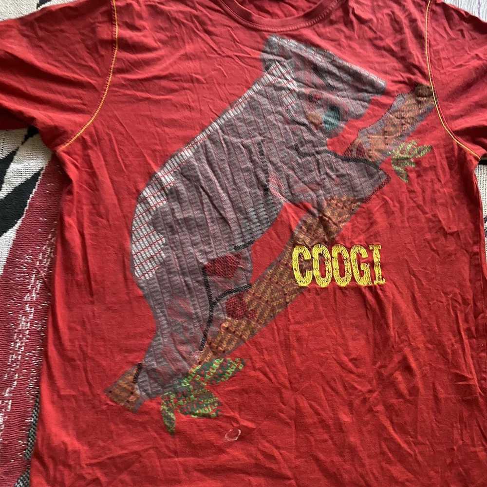 Coogi Vintage red koala stitch coogi shirt - image 2