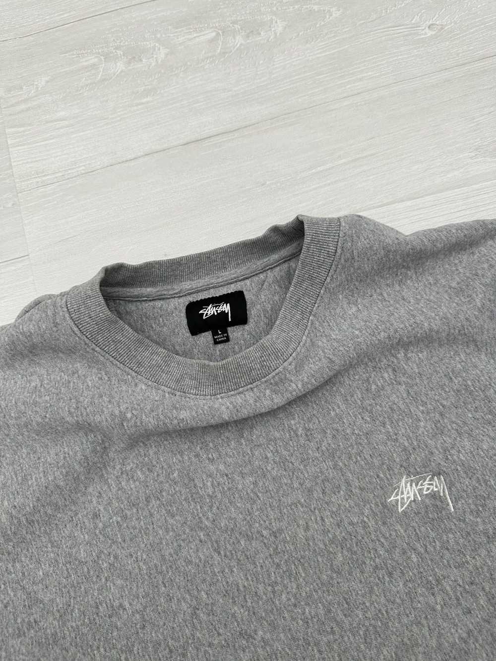 Stussy Stussy Grey Script Embroidered Mini Logo S… - image 4