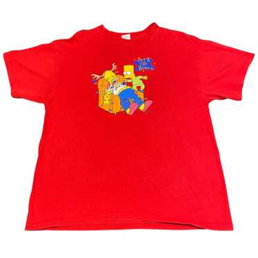 Vintage Vintage Simpsons Christmas Shirt - image 1