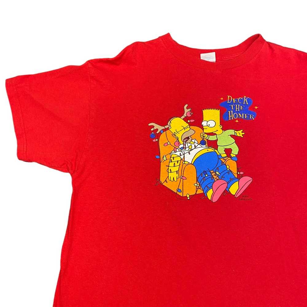 Vintage Vintage Simpsons Christmas Shirt - image 2