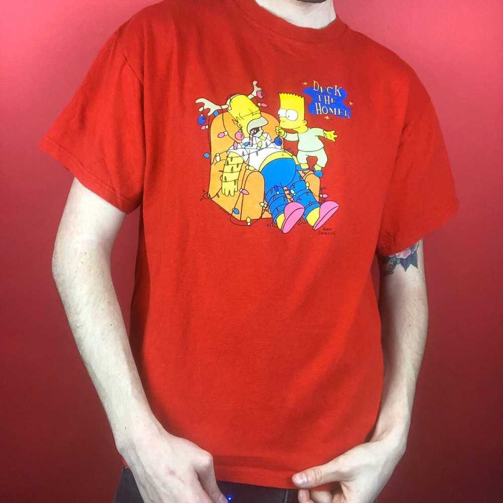 Vintage Vintage Simpsons Christmas Shirt - image 5