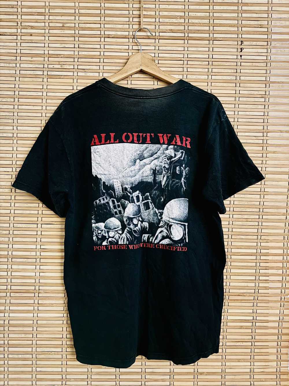 Band Tees × Vintage All out war vintage - image 1