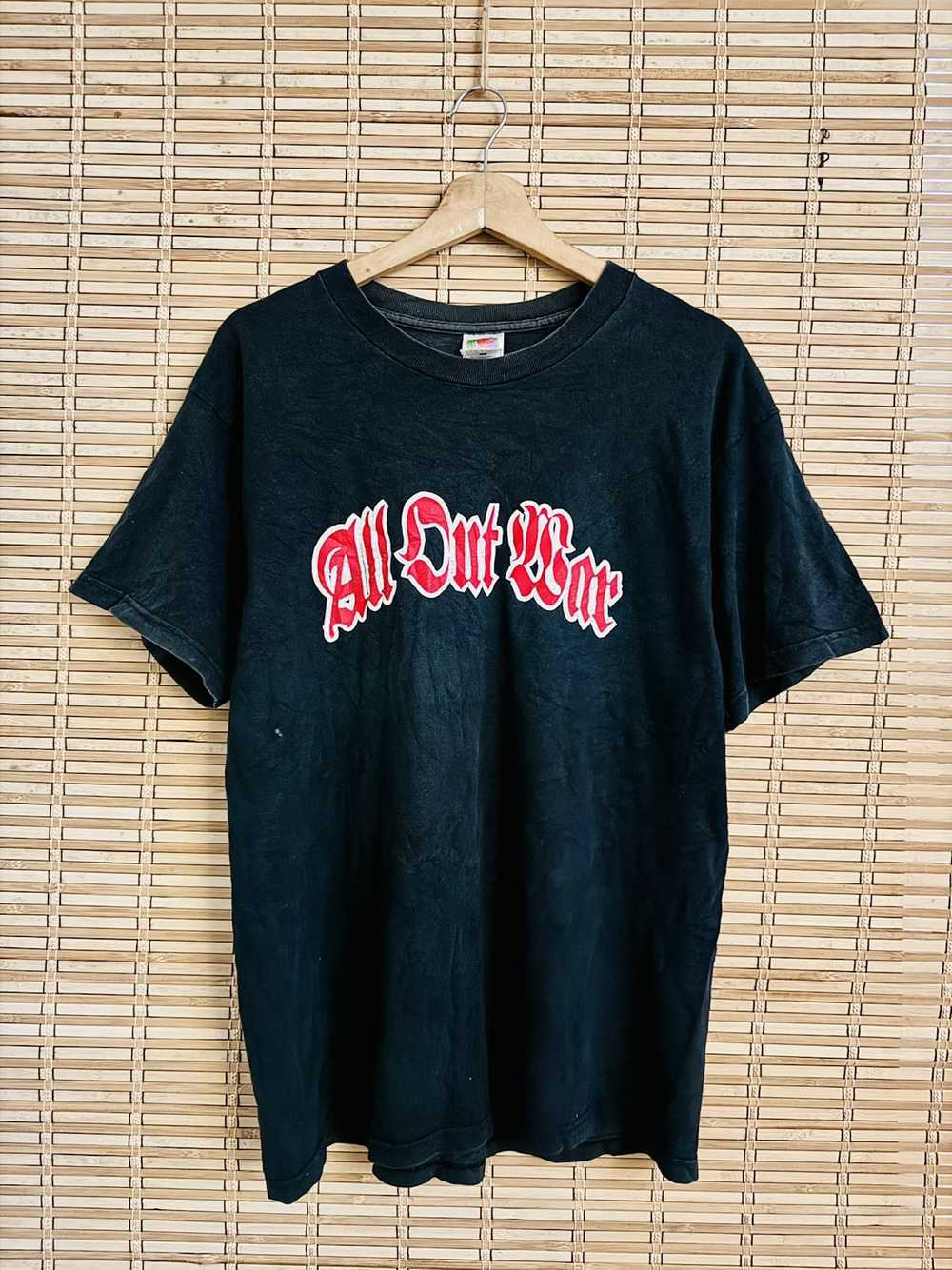 Band Tees × Vintage All out war vintage - image 3