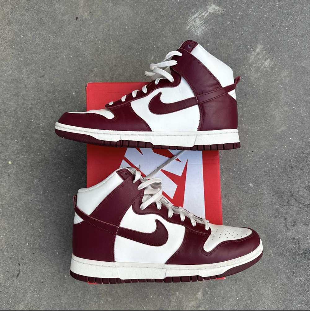 Nike Dunk High “Team Red” - image 1