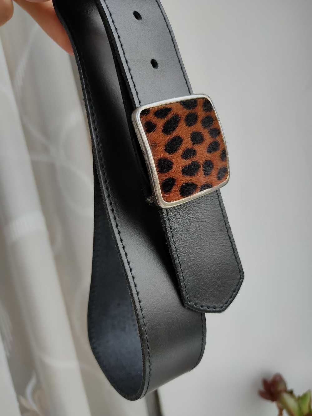 Avant Garde × Genuine Leather × Vintage Leopard w… - image 1