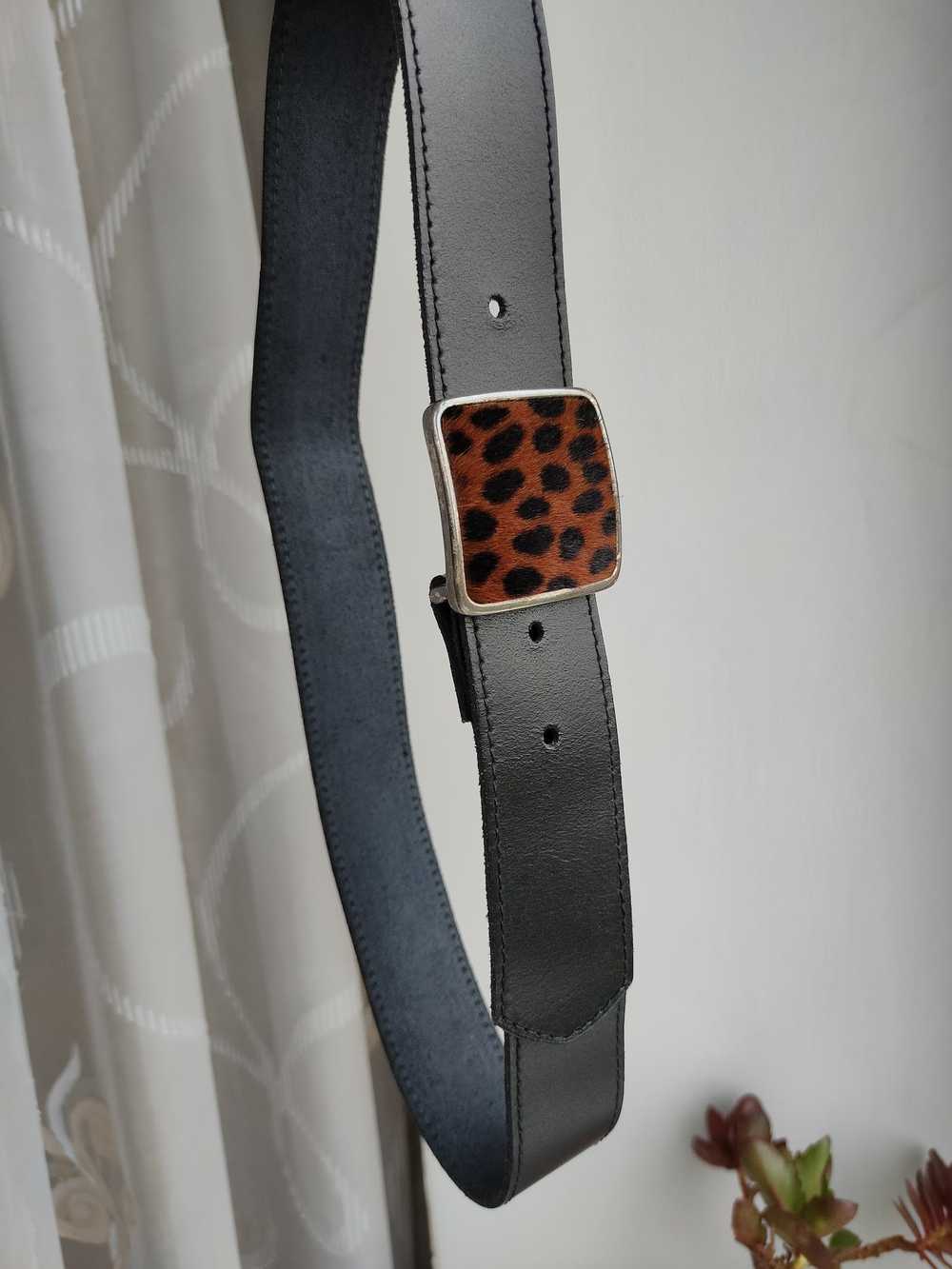 Avant Garde × Genuine Leather × Vintage Leopard w… - image 4