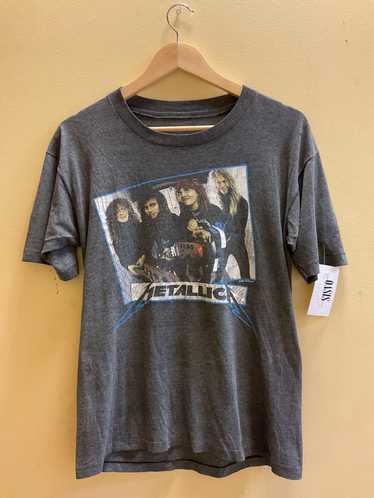 Band Tees × Vintage Vintage 1980's Metallica Band 