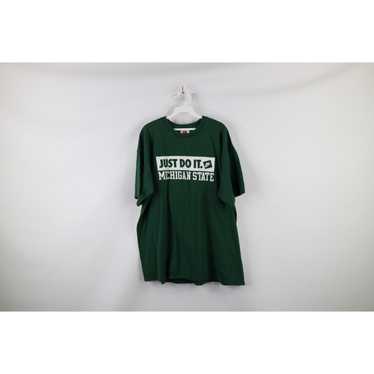 Nike × Vintage Vintage Nike Faded Michigan State … - image 1