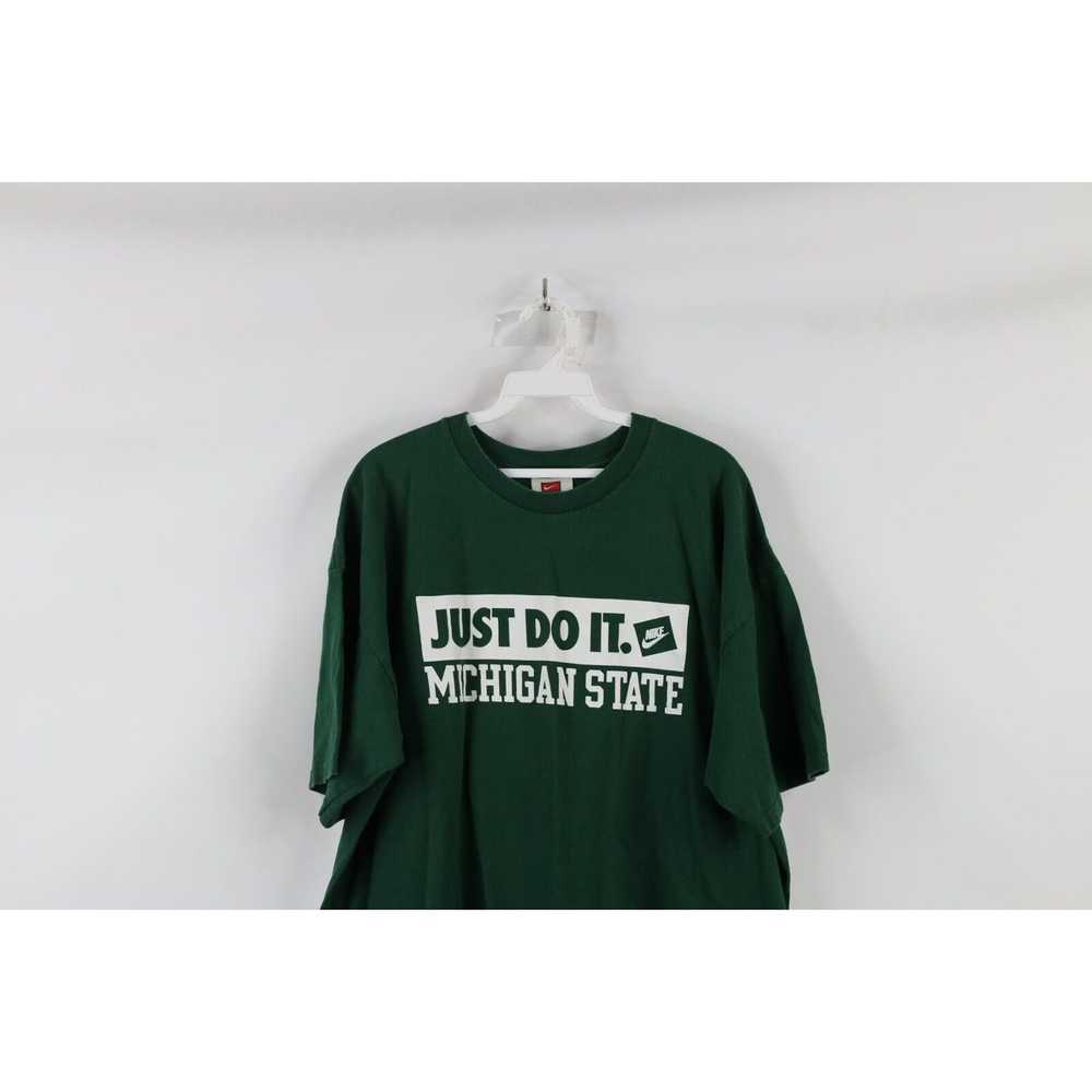 Nike × Vintage Vintage Nike Faded Michigan State … - image 2