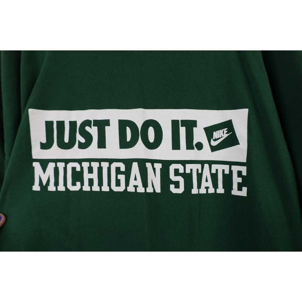 Nike × Vintage Vintage Nike Faded Michigan State … - image 5