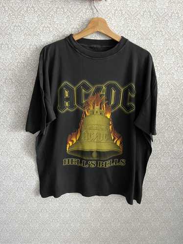 Ac/Dc × Vintage Vintage ACDC Band T-Shirt XL Black