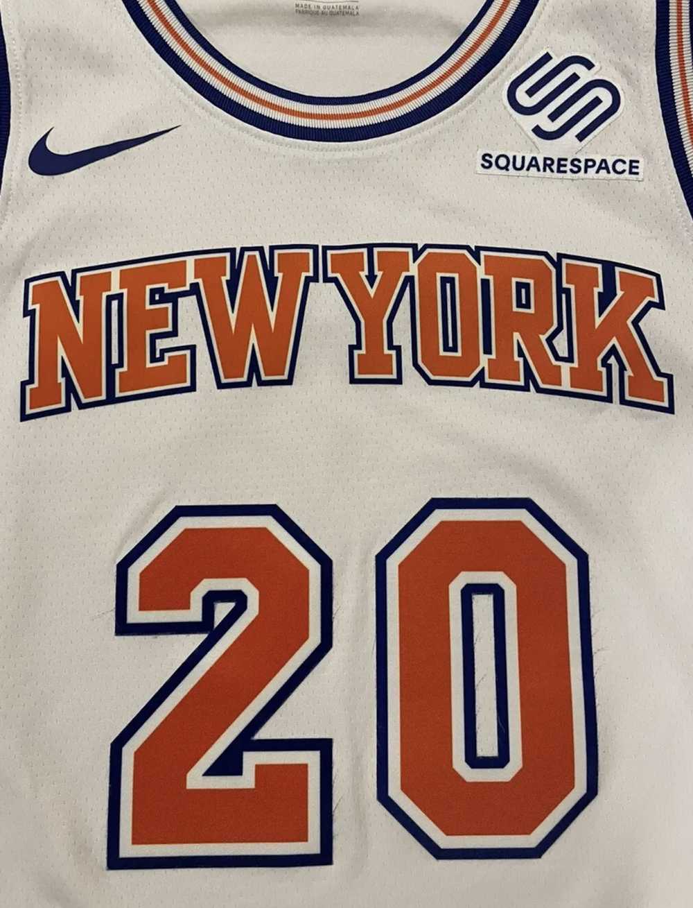 Nike Nike New York Knicks Kevin Knox #20 Jersey M… - image 5