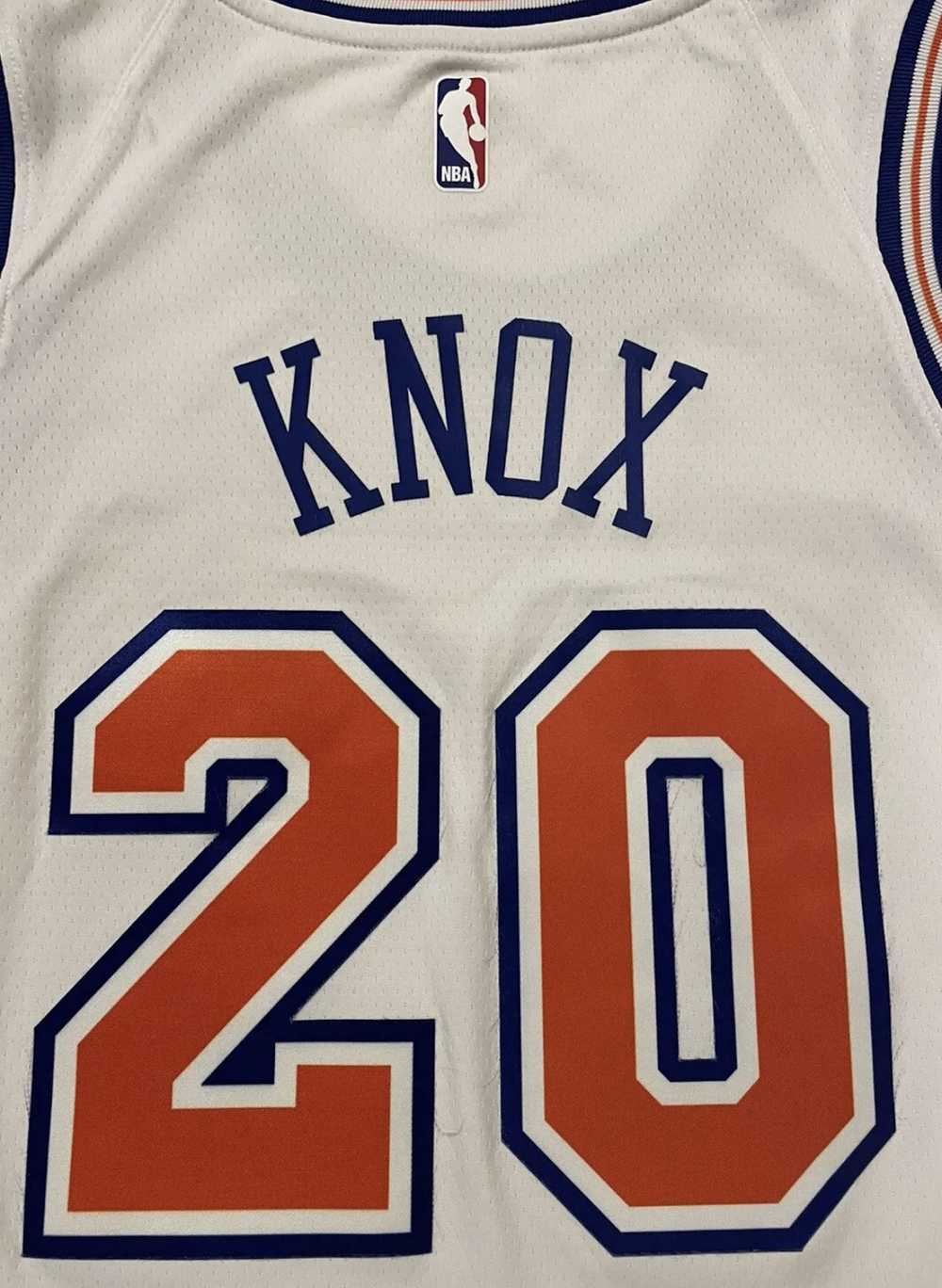 Nike Nike New York Knicks Kevin Knox #20 Jersey M… - image 7