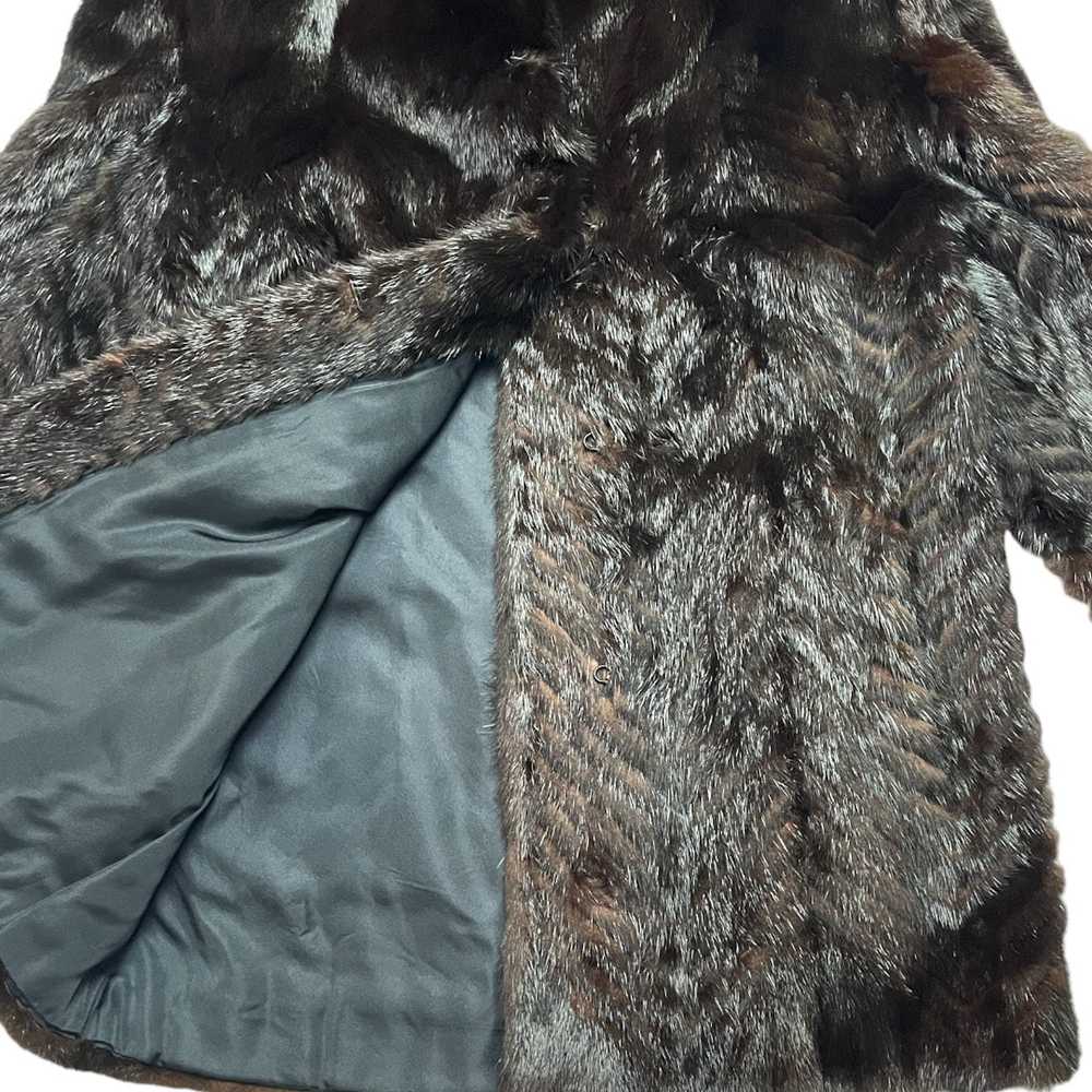 Japanese Brand × Mink Fur Coat × Vintage Vintage … - image 4