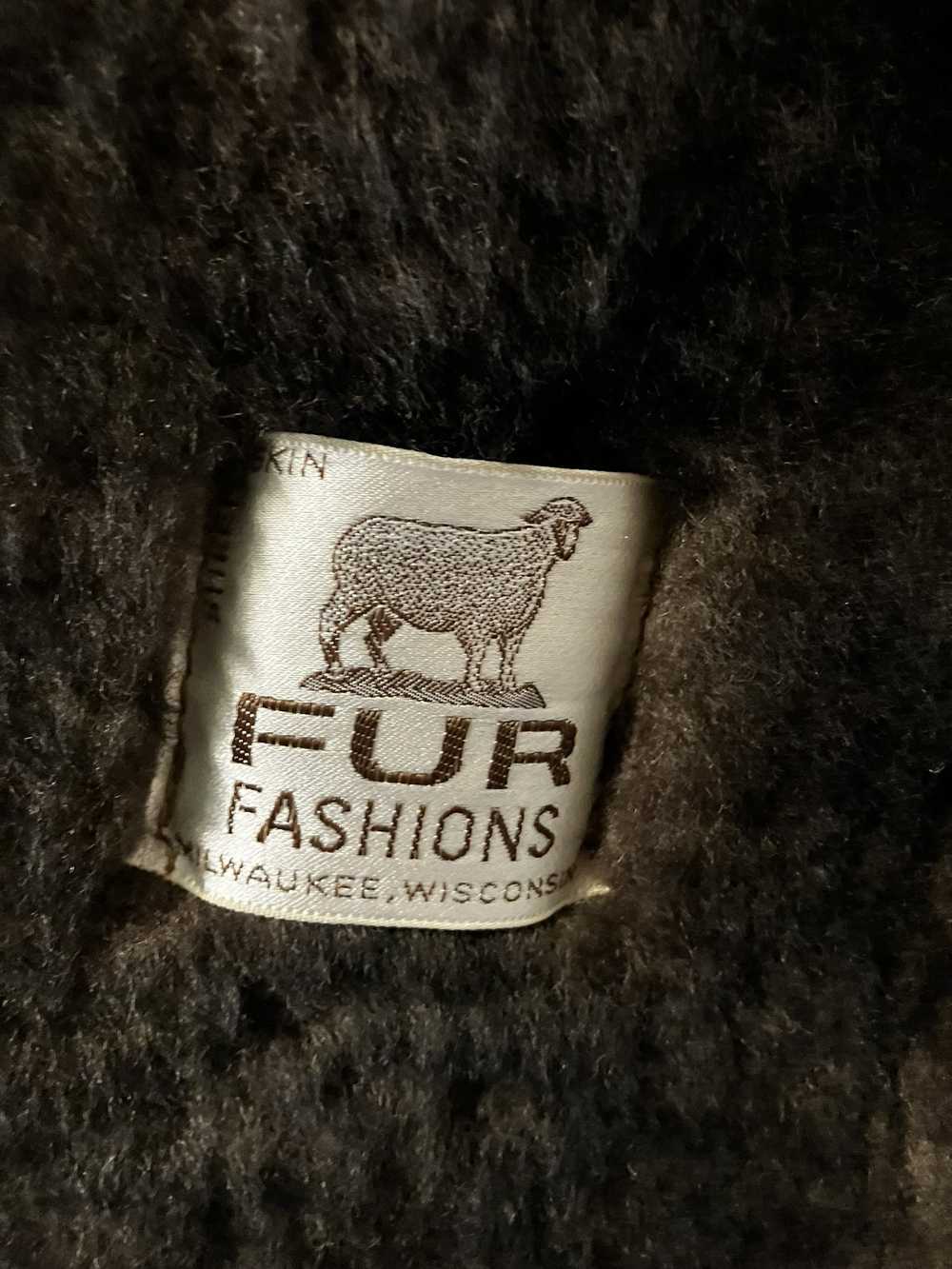 Vintage Fur Fashion Sheepskin Fur Coat - image 7