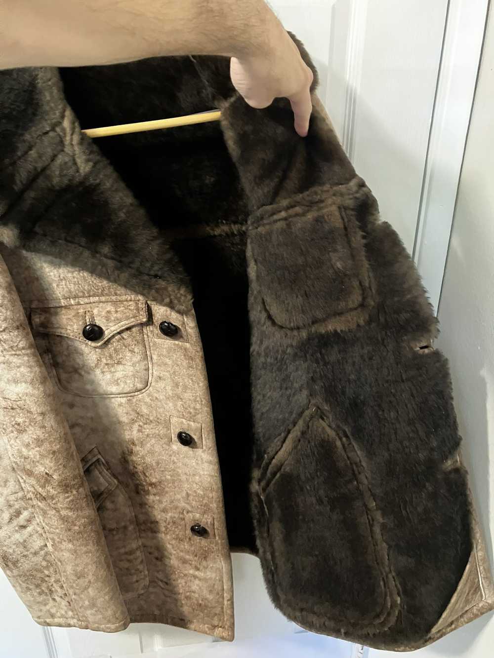 Vintage Fur Fashion Sheepskin Fur Coat - image 8