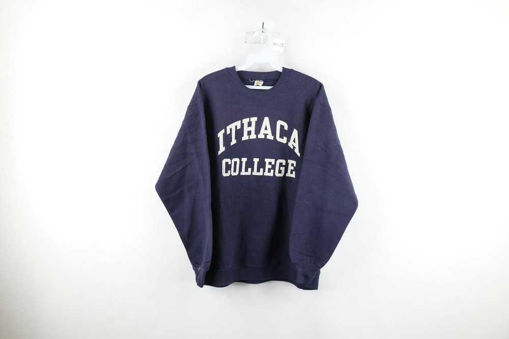 Vintage Vintage 70s Spell Out Ithaca College Crew… - image 1