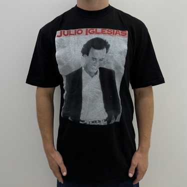 Vintage Vintage Julio Iglesias 1980s 80s ShirtTee… - image 1