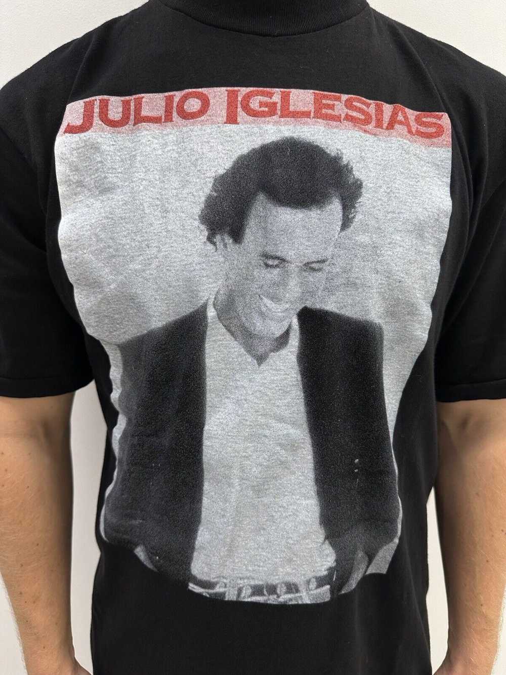 Vintage Vintage Julio Iglesias 1980s 80s ShirtTee… - image 3