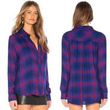 Rails Hunter Button Up Flannel Small - image 1
