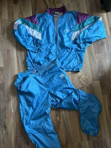 Adidas Adidas Tracksuit Size L Trainingsanzug Vint