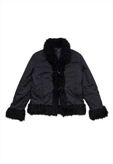 Vintage Y2K 00s penny lane winter jacket in black - image 1