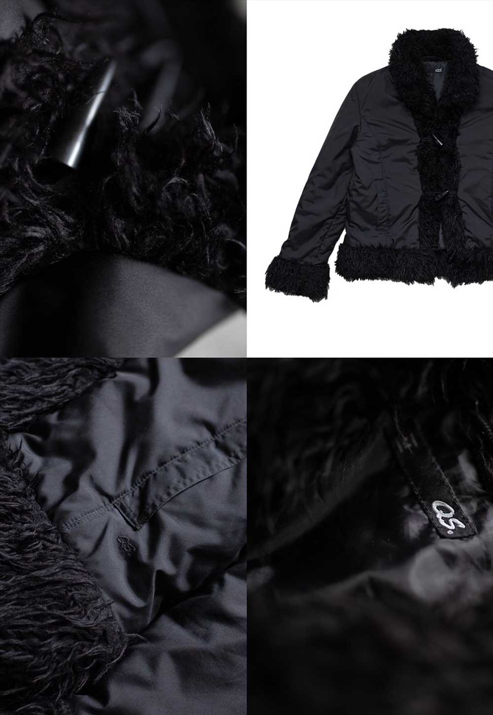 Vintage Y2K 00s penny lane winter jacket in black - image 5