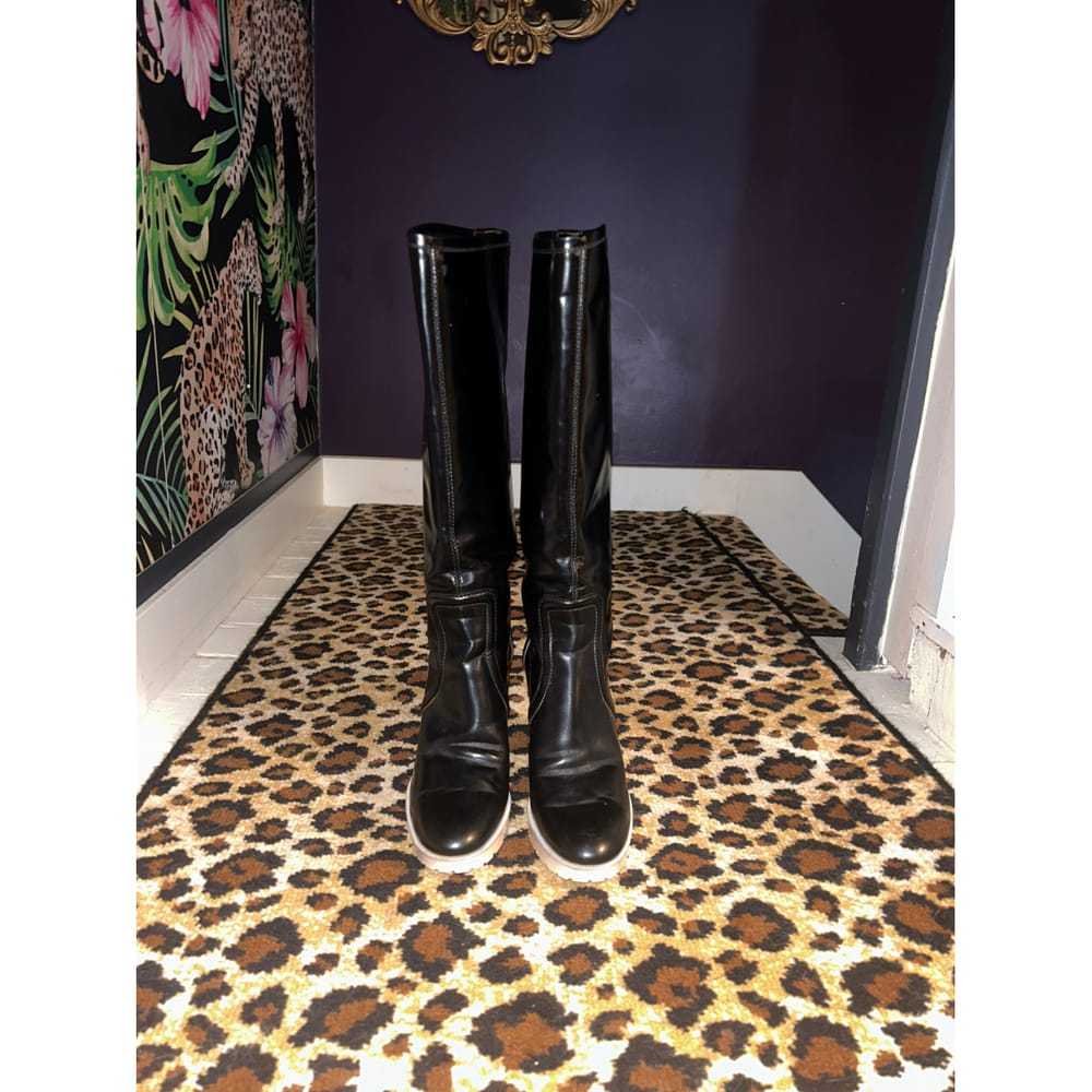 Gucci Vegan leather wellington boots - image 2