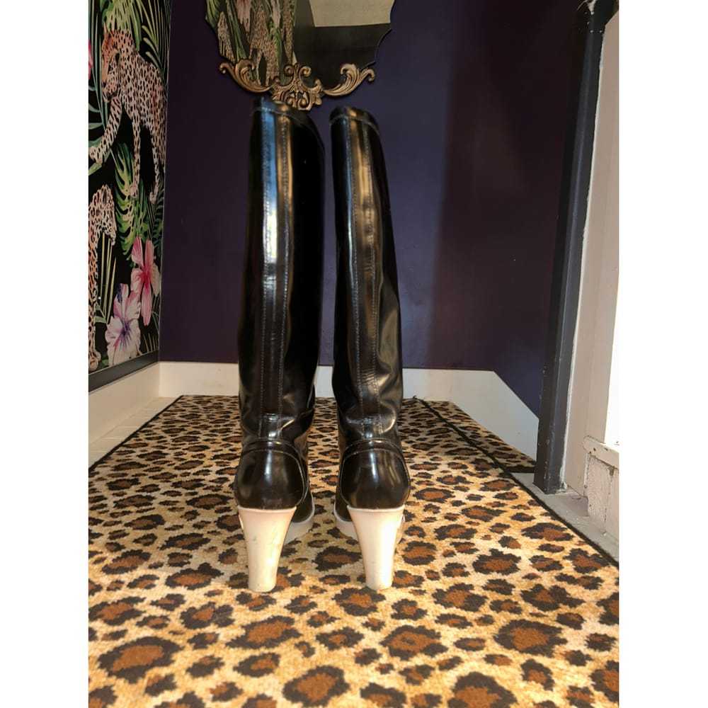 Gucci Vegan leather wellington boots - image 3