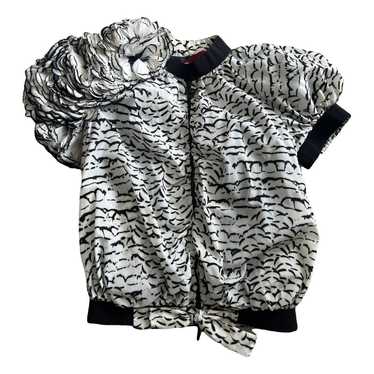 Moncler Gamme Rouge silk jacket