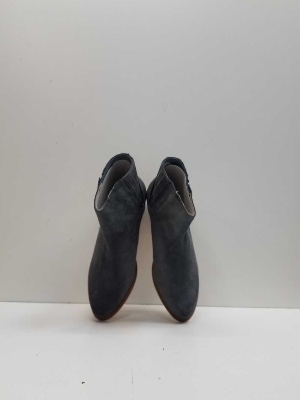 Matt Bernson Gray Suede Ankle Boots Size 8 - image 6