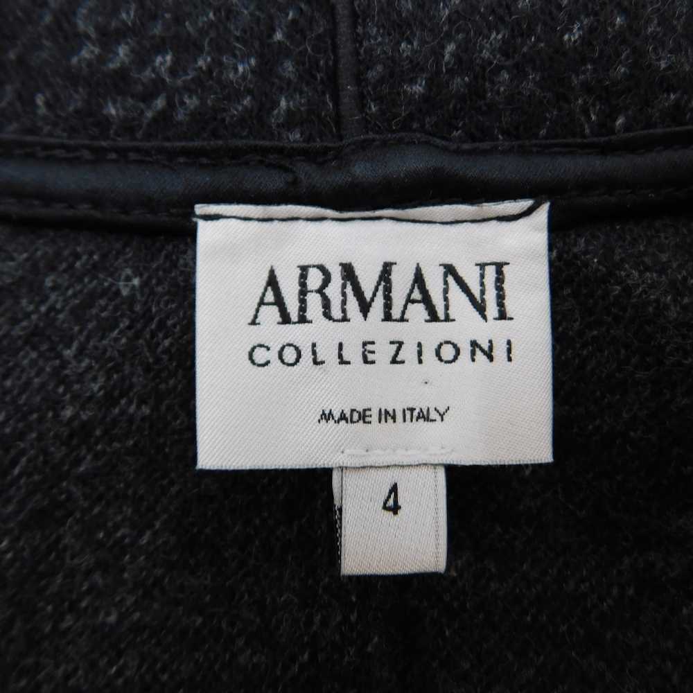 Giorgio Armani Armani Collezioni Grey Wool Ruffle… - image 5