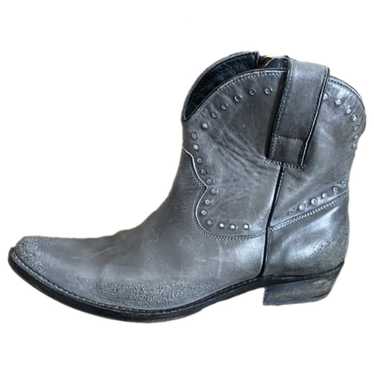Golden Goose Leather western boots - image 1