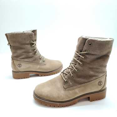 WOMENS TIMBERLAND 'JAYNE' SUEDE FUR LINED BOOTS - image 1