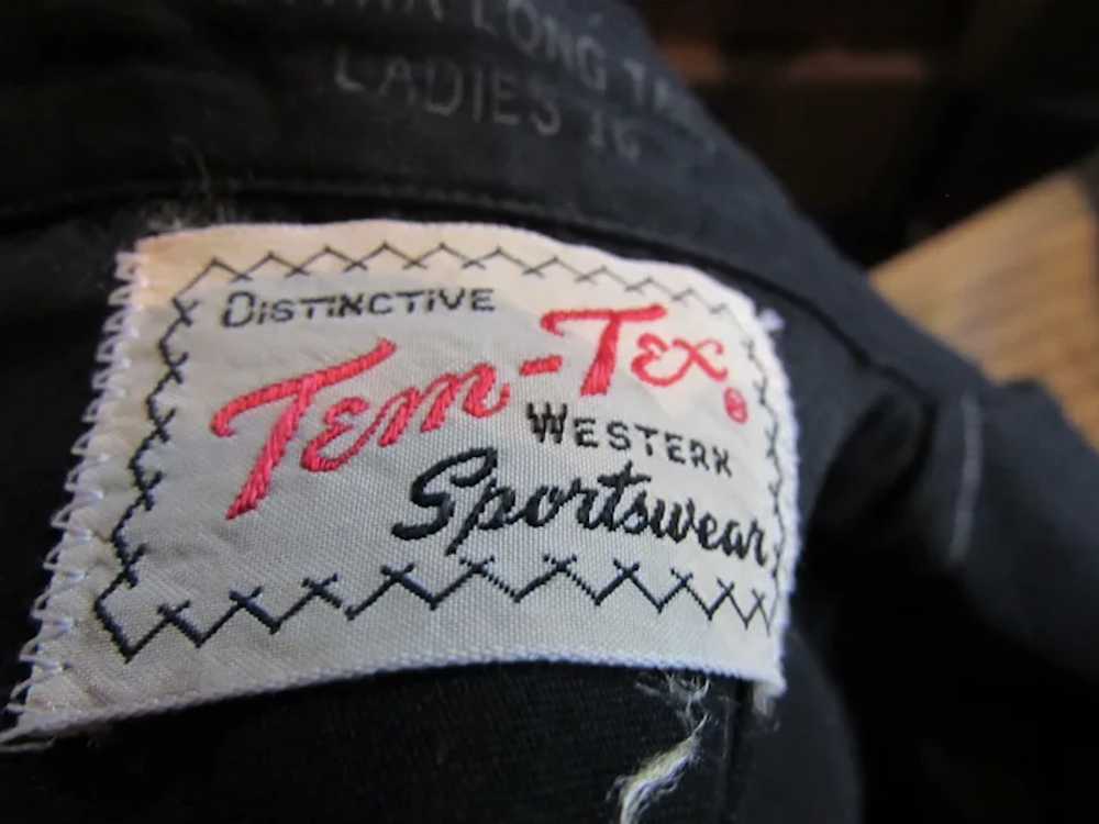 SALE Ladies Western Style Shirt Tem Tex Western S… - image 9