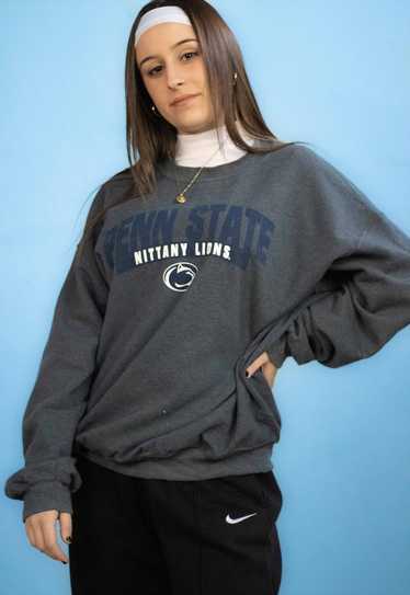 Vintage Penn State College Gildan sweatshirt in gr