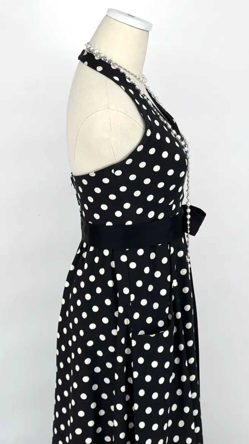 1960's-70's Molly Parnis Boutique Black and White… - image 3