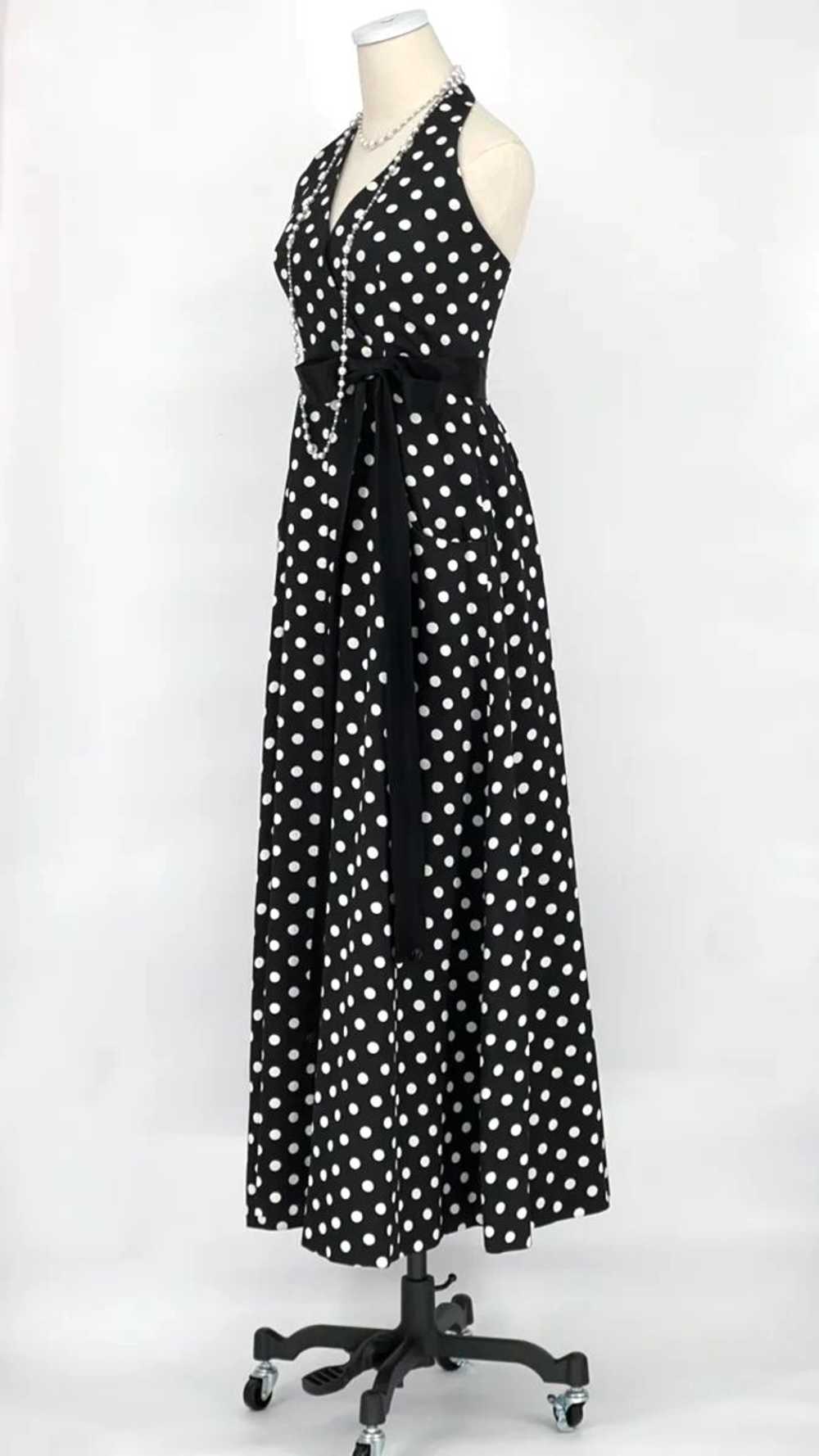 1960's-70's Molly Parnis Boutique Black and White… - image 4