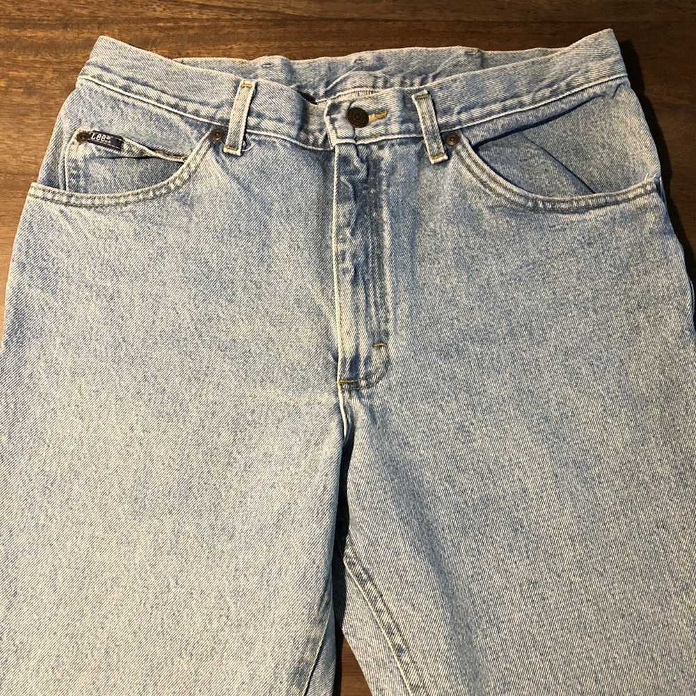 Lee × Vintage Vintage 1980s Lee Jeans Size 34x34 - image 2