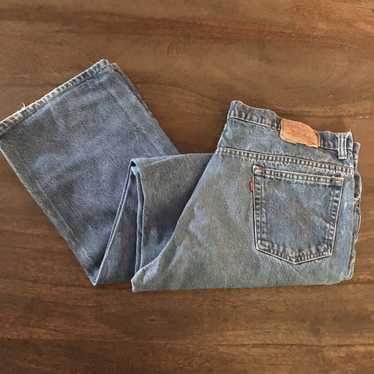 Levi's × Vintage Vintage 1980s Levi’s 517 Distres… - image 1