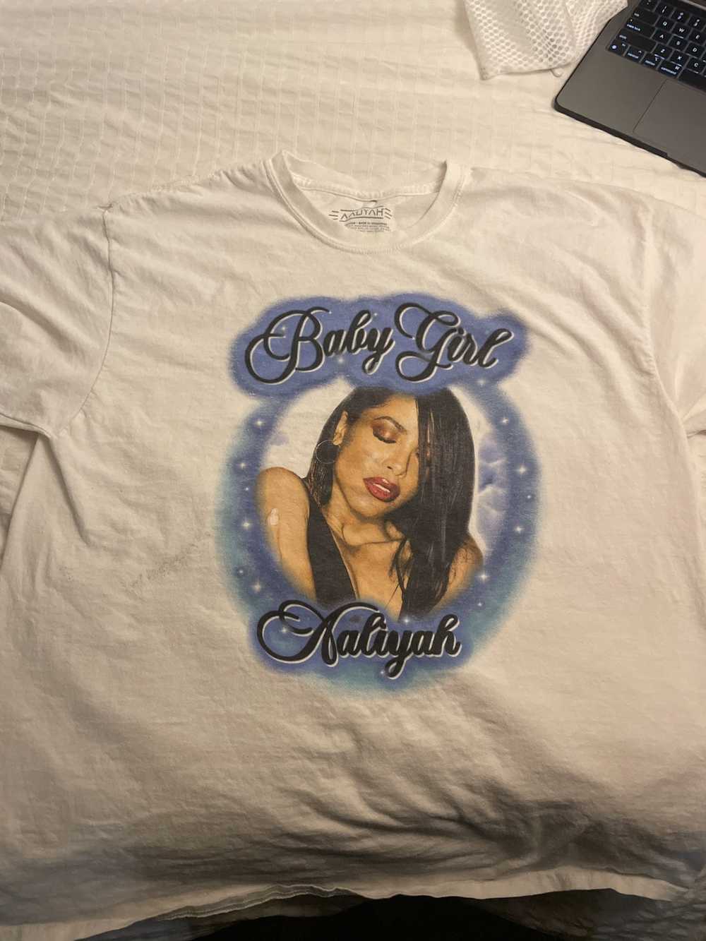 Vintage vintage y2k aaliyah shirt - image 2