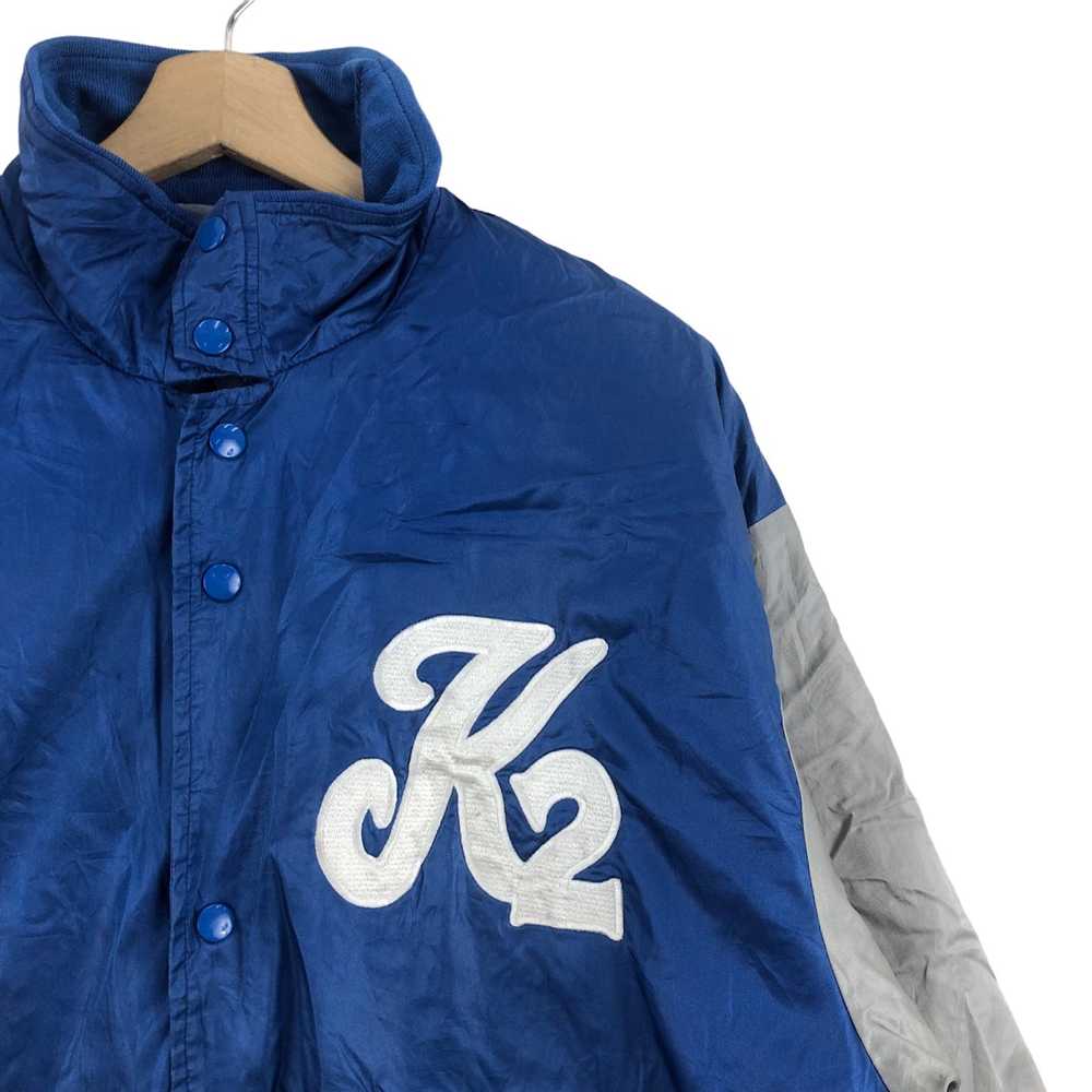 MLB × Varsity Jacket × Vintage Vintage Mizuno K2 … - image 3
