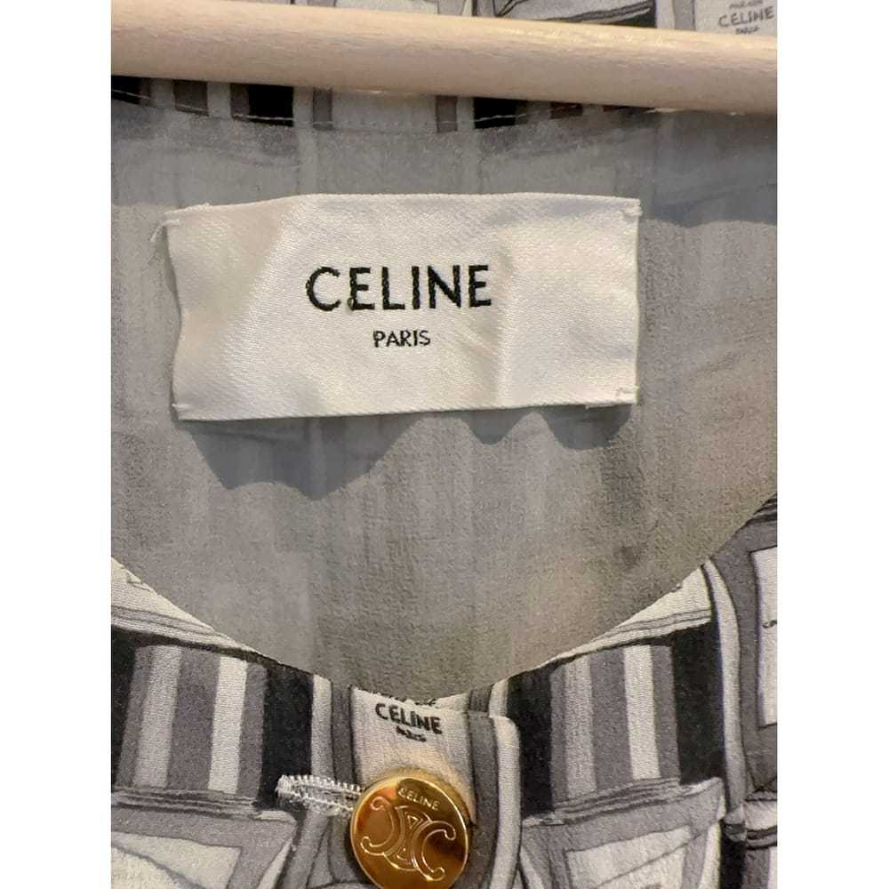 Celine Silk mid-length dress - image 2