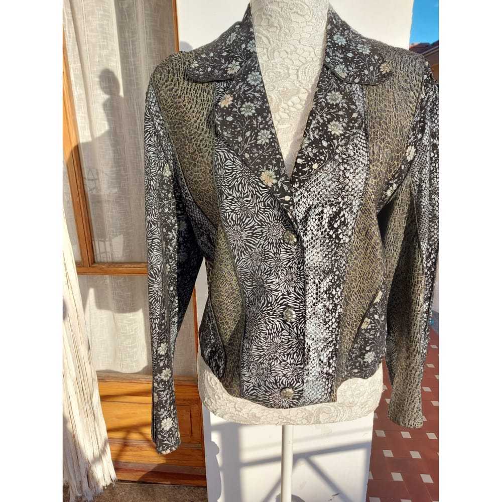 Roberto Cavalli Leather blazer - image 10