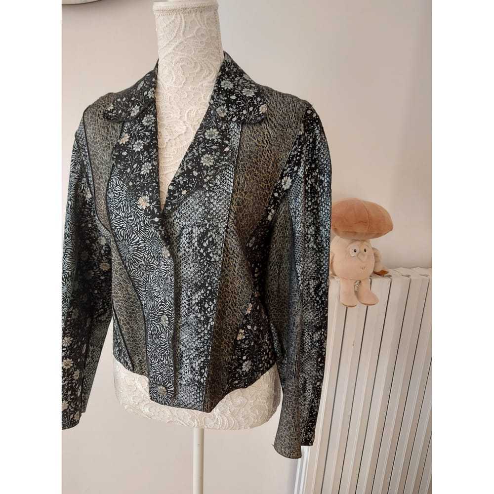 Roberto Cavalli Leather blazer - image 2