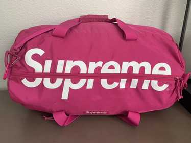 Supreme ss17 hotsell magenta backpack