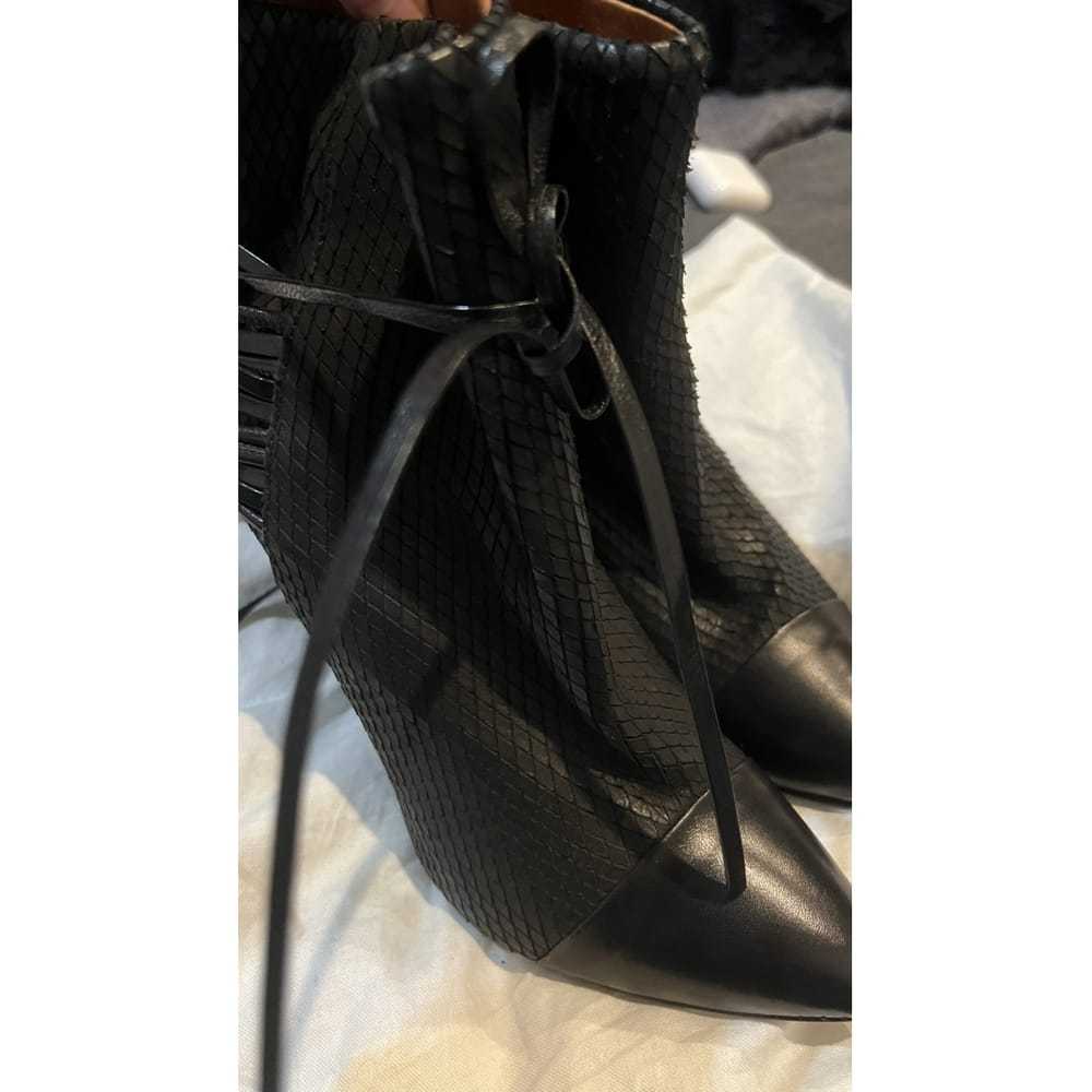 Iro Leather ankle boots - image 8