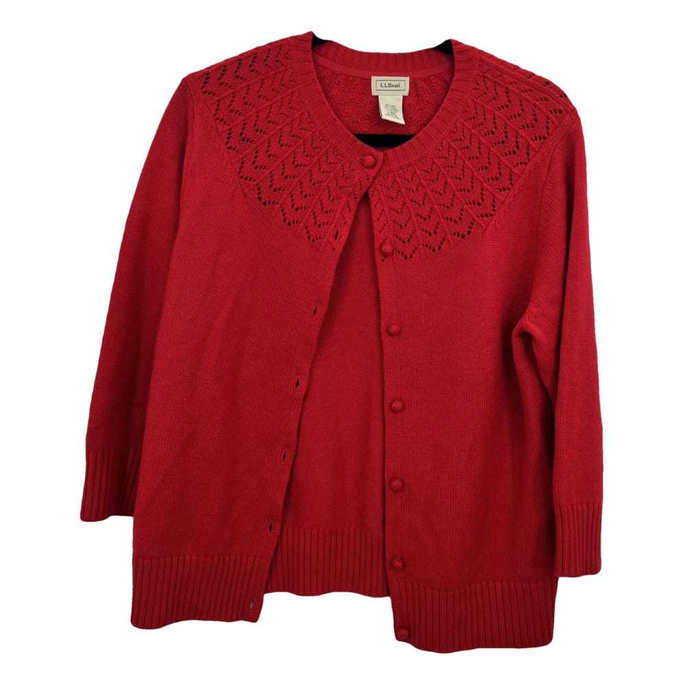 L.L.Bean Wool cardigan - image 1